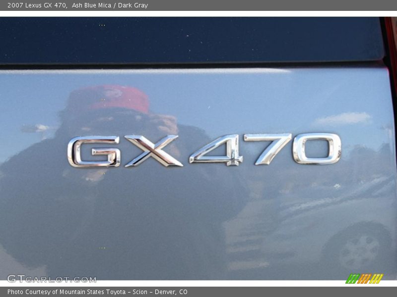 Ash Blue Mica / Dark Gray 2007 Lexus GX 470