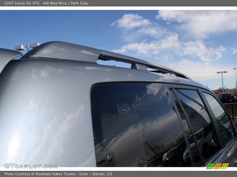Ash Blue Mica / Dark Gray 2007 Lexus GX 470