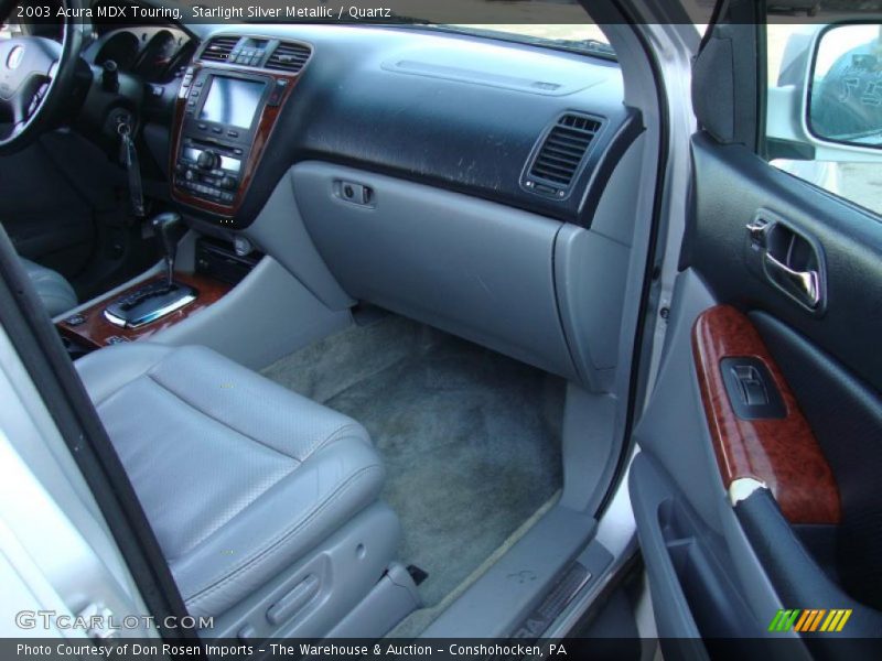 Starlight Silver Metallic / Quartz 2003 Acura MDX Touring