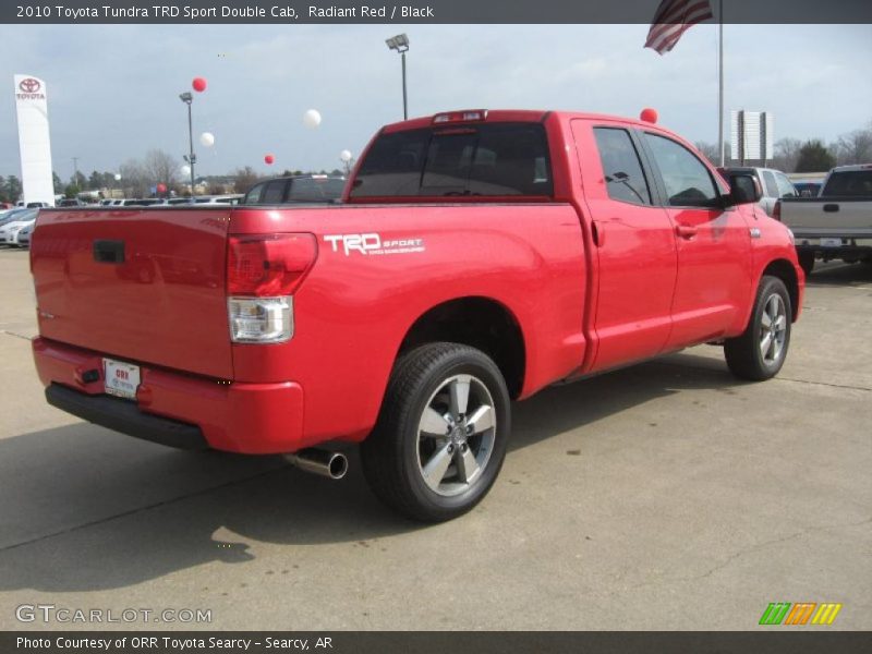 Radiant Red / Black 2010 Toyota Tundra TRD Sport Double Cab