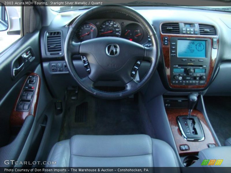 Starlight Silver Metallic / Quartz 2003 Acura MDX Touring