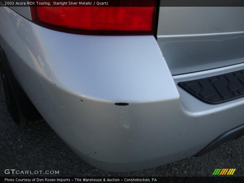 Starlight Silver Metallic / Quartz 2003 Acura MDX Touring
