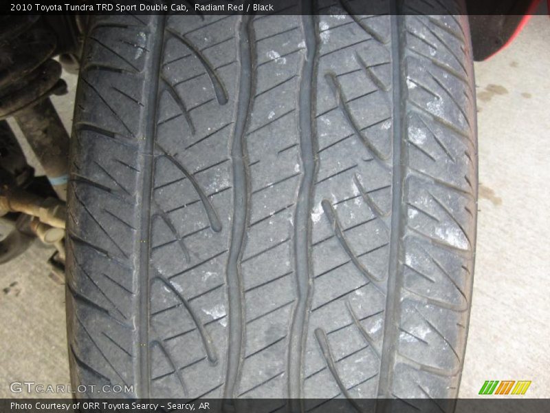 Radiant Red / Black 2010 Toyota Tundra TRD Sport Double Cab