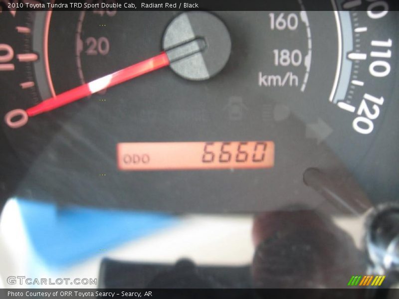 Radiant Red / Black 2010 Toyota Tundra TRD Sport Double Cab
