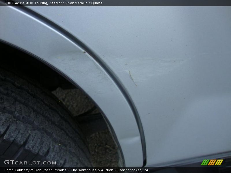 Starlight Silver Metallic / Quartz 2003 Acura MDX Touring