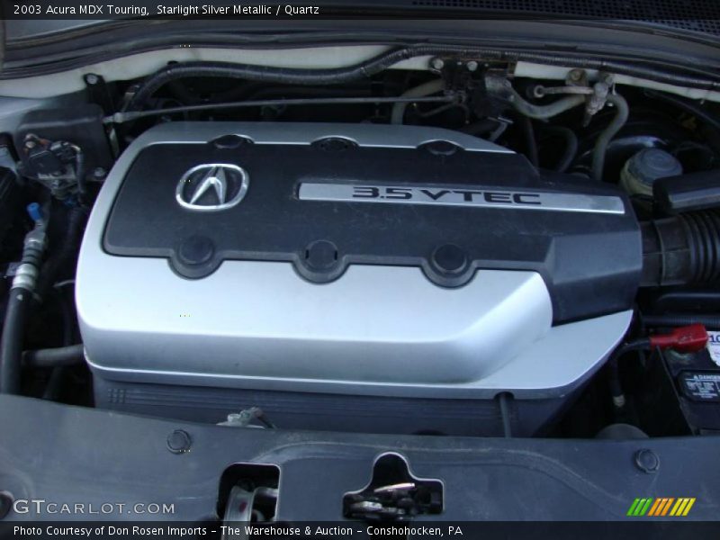 Starlight Silver Metallic / Quartz 2003 Acura MDX Touring
