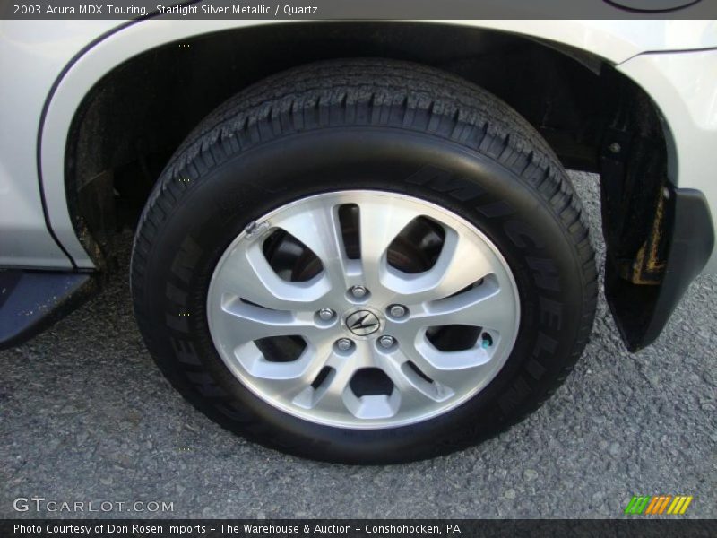 Starlight Silver Metallic / Quartz 2003 Acura MDX Touring