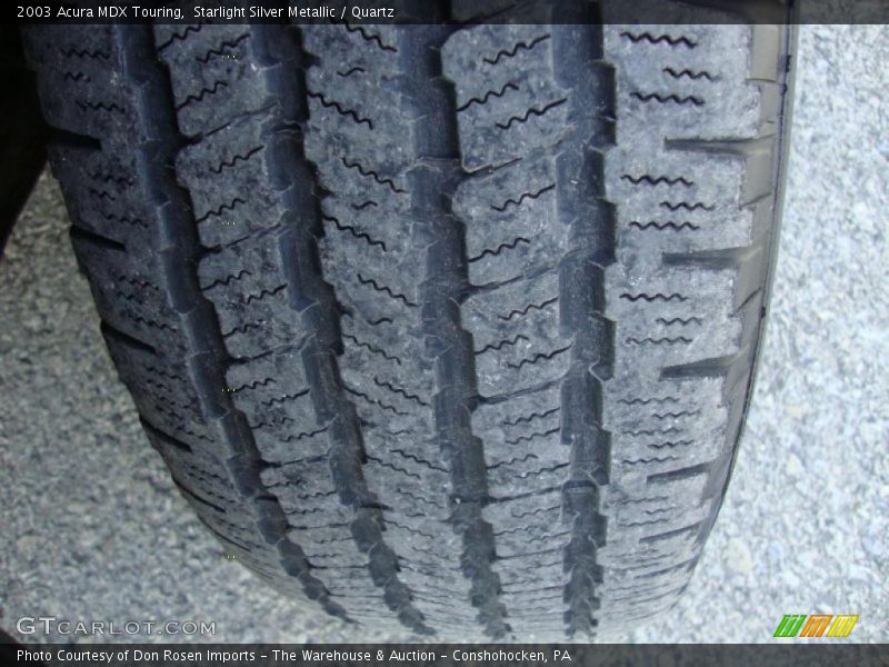 Starlight Silver Metallic / Quartz 2003 Acura MDX Touring