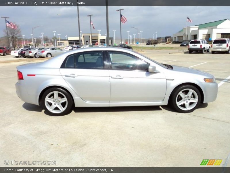 Satin Silver Metallic / Ebony 2005 Acura TL 3.2