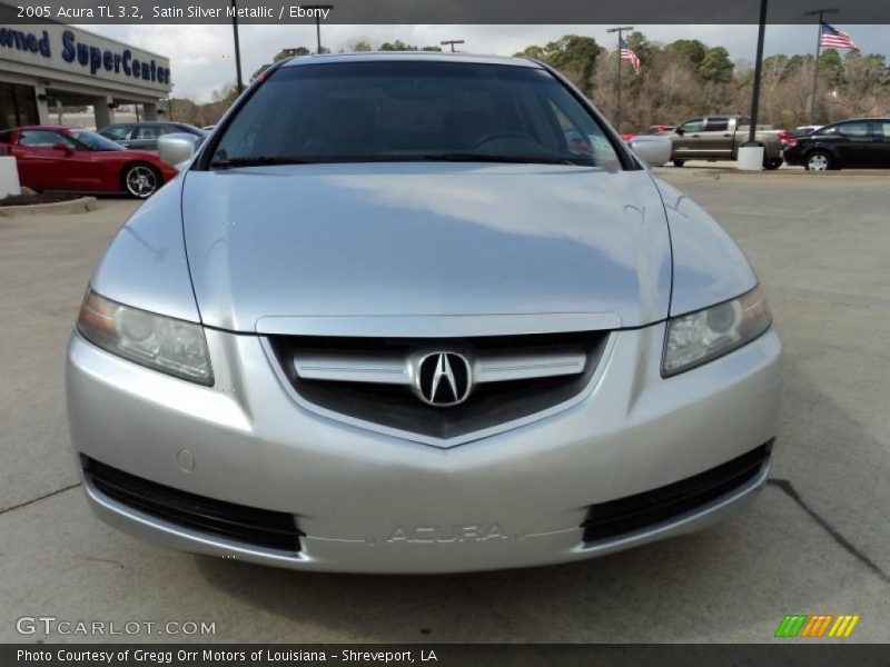 Satin Silver Metallic / Ebony 2005 Acura TL 3.2