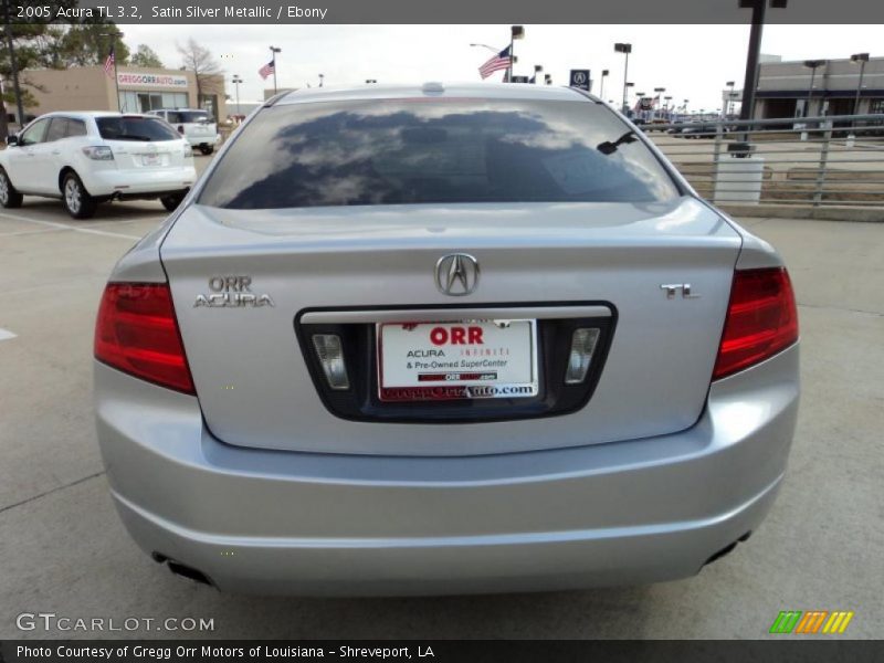 Satin Silver Metallic / Ebony 2005 Acura TL 3.2