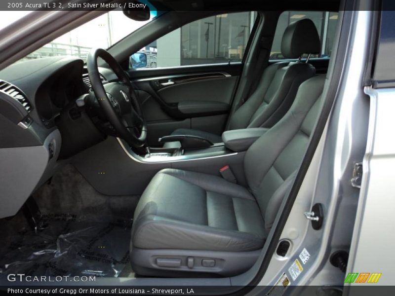 Satin Silver Metallic / Ebony 2005 Acura TL 3.2