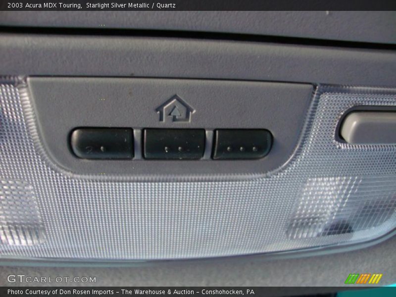 Starlight Silver Metallic / Quartz 2003 Acura MDX Touring