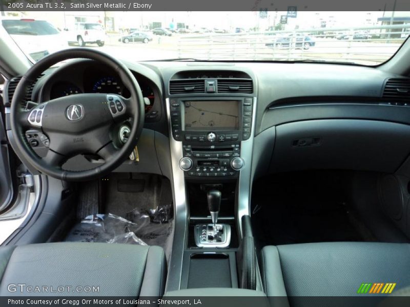 Satin Silver Metallic / Ebony 2005 Acura TL 3.2