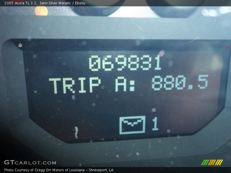 Satin Silver Metallic / Ebony 2005 Acura TL 3.2