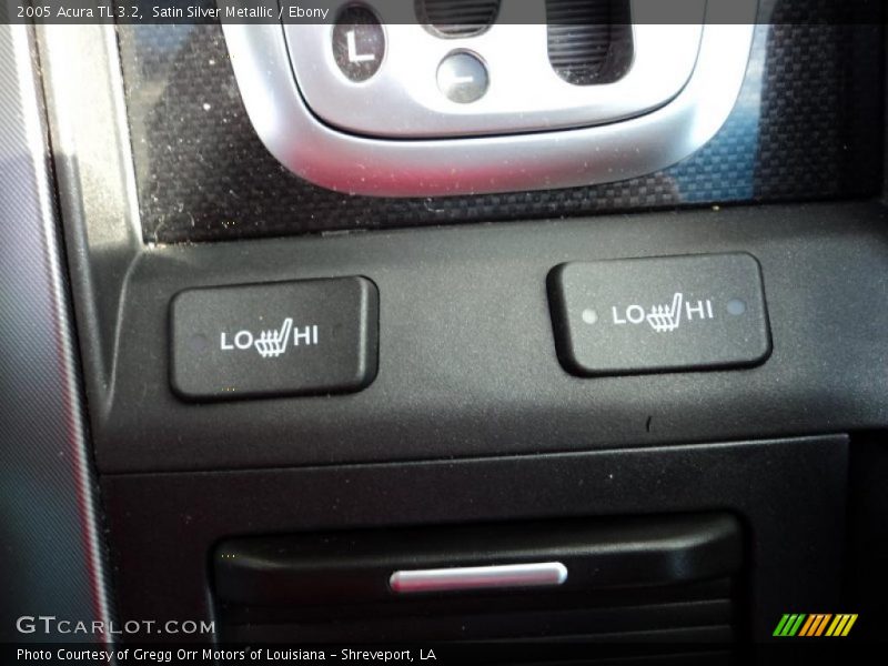 Satin Silver Metallic / Ebony 2005 Acura TL 3.2
