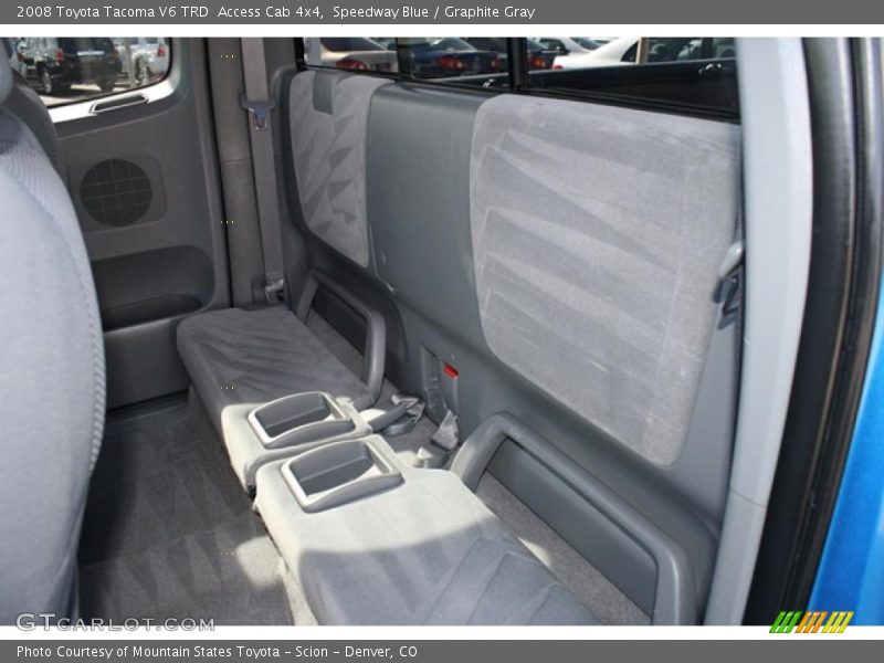 Speedway Blue / Graphite Gray 2008 Toyota Tacoma V6 TRD  Access Cab 4x4