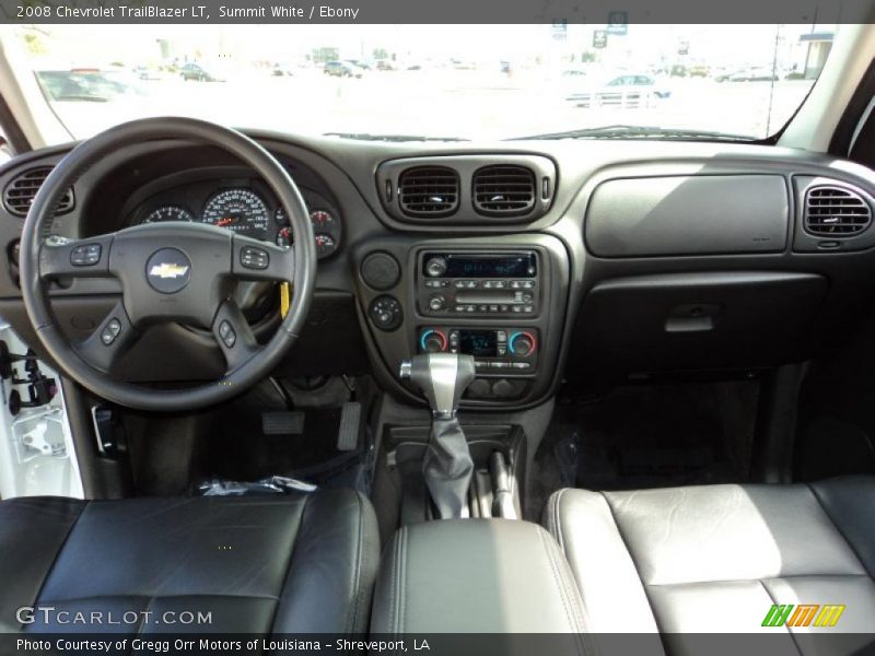 Summit White / Ebony 2008 Chevrolet TrailBlazer LT