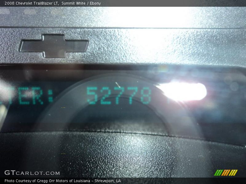 Summit White / Ebony 2008 Chevrolet TrailBlazer LT