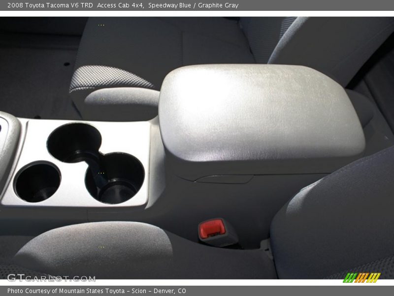 Speedway Blue / Graphite Gray 2008 Toyota Tacoma V6 TRD  Access Cab 4x4