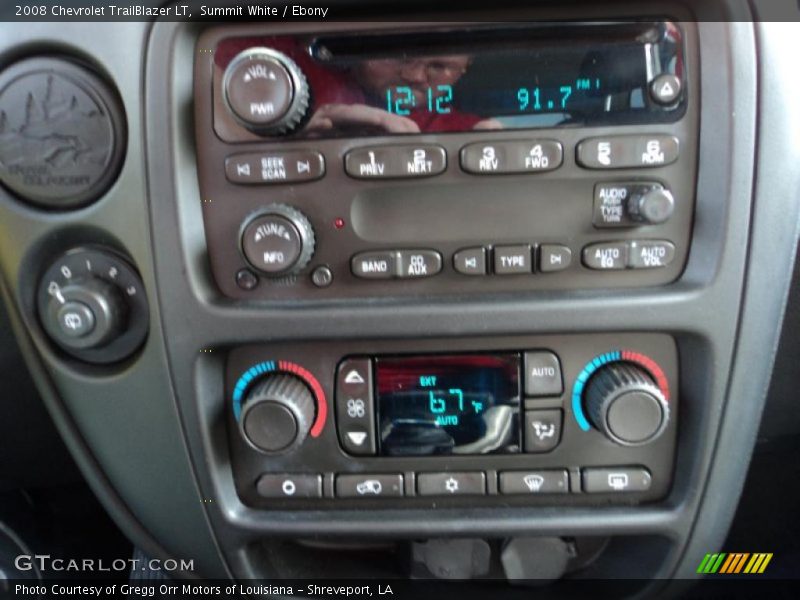 Summit White / Ebony 2008 Chevrolet TrailBlazer LT
