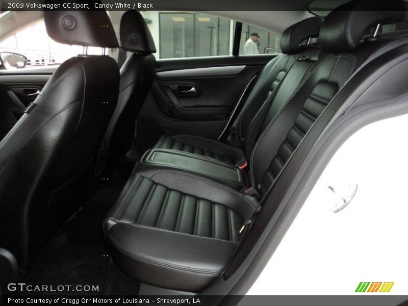Candy White / Black 2009 Volkswagen CC Sport