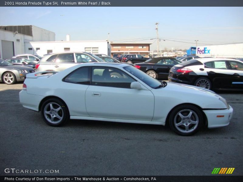 Premium White Pearl / Black 2001 Honda Prelude Type SH