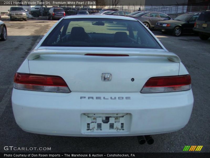 Premium White Pearl / Black 2001 Honda Prelude Type SH