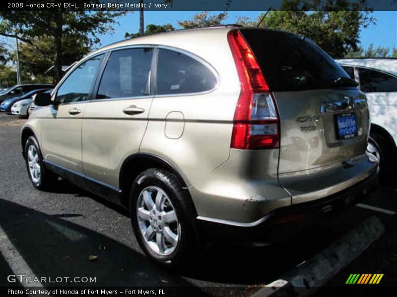 Borrego Beige Metallic / Ivory 2008 Honda CR-V EX-L