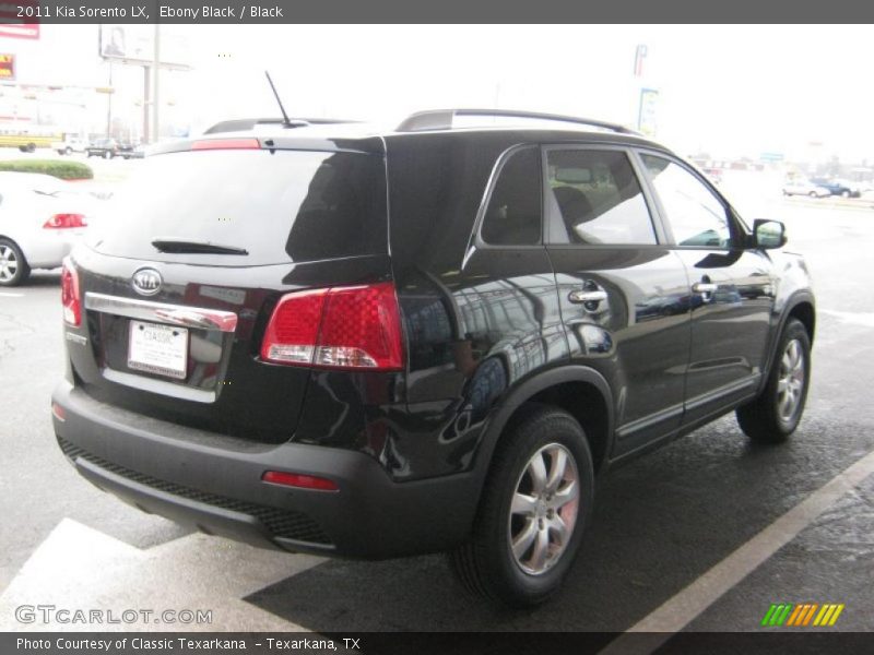 Ebony Black / Black 2011 Kia Sorento LX