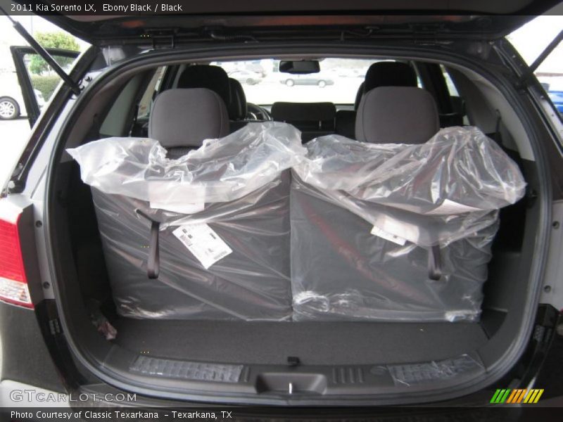 Ebony Black / Black 2011 Kia Sorento LX