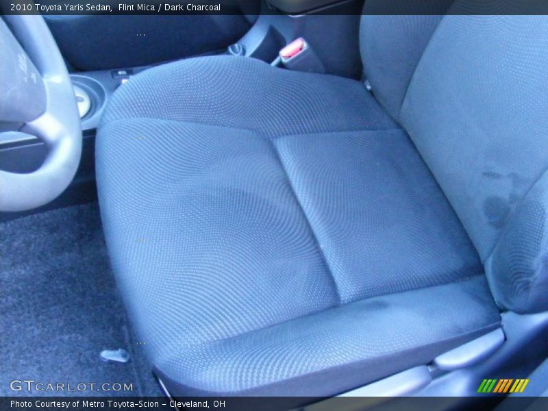 Flint Mica / Dark Charcoal 2010 Toyota Yaris Sedan