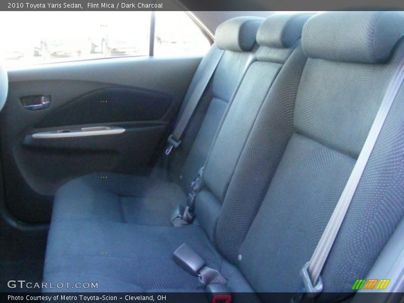 Flint Mica / Dark Charcoal 2010 Toyota Yaris Sedan