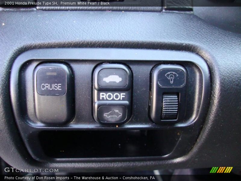 Controls of 2001 Prelude Type SH