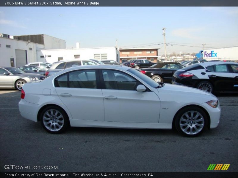 Alpine White / Beige 2006 BMW 3 Series 330xi Sedan