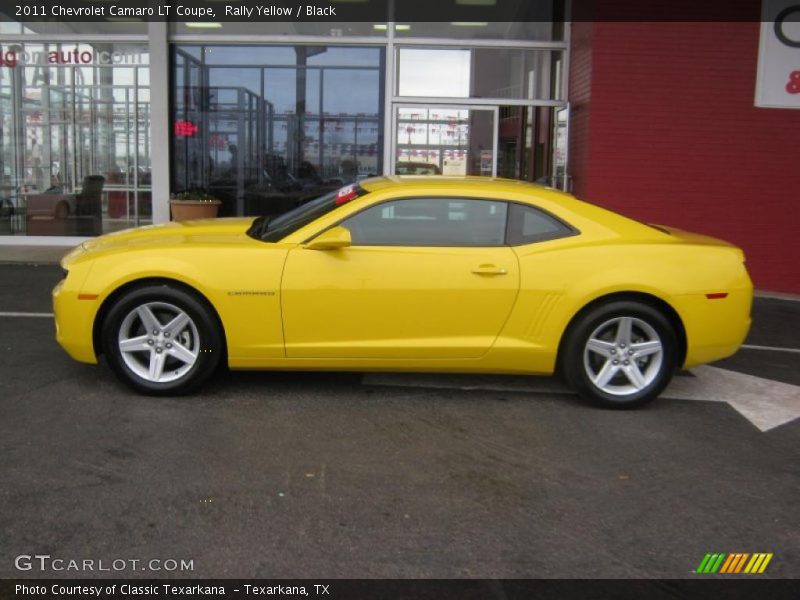 Rally Yellow / Black 2011 Chevrolet Camaro LT Coupe