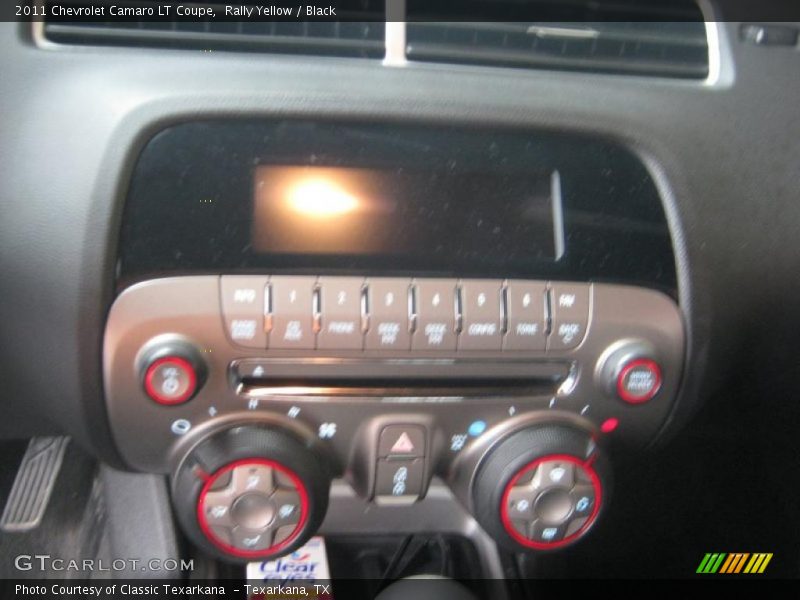 Rally Yellow / Black 2011 Chevrolet Camaro LT Coupe