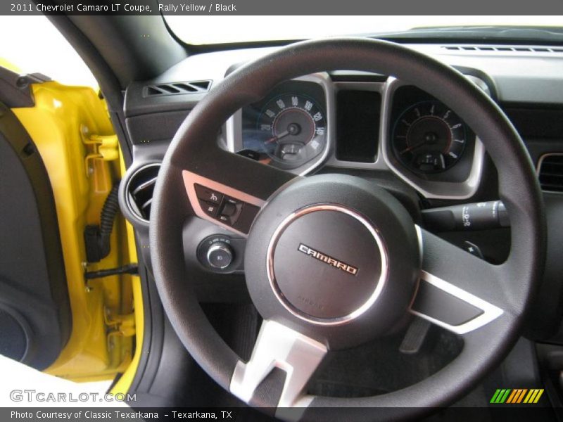 Rally Yellow / Black 2011 Chevrolet Camaro LT Coupe