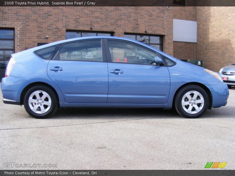 Seaside Blue Pearl / Gray 2008 Toyota Prius Hybrid