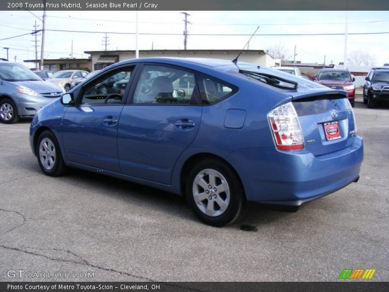 Seaside Blue Pearl / Gray 2008 Toyota Prius Hybrid