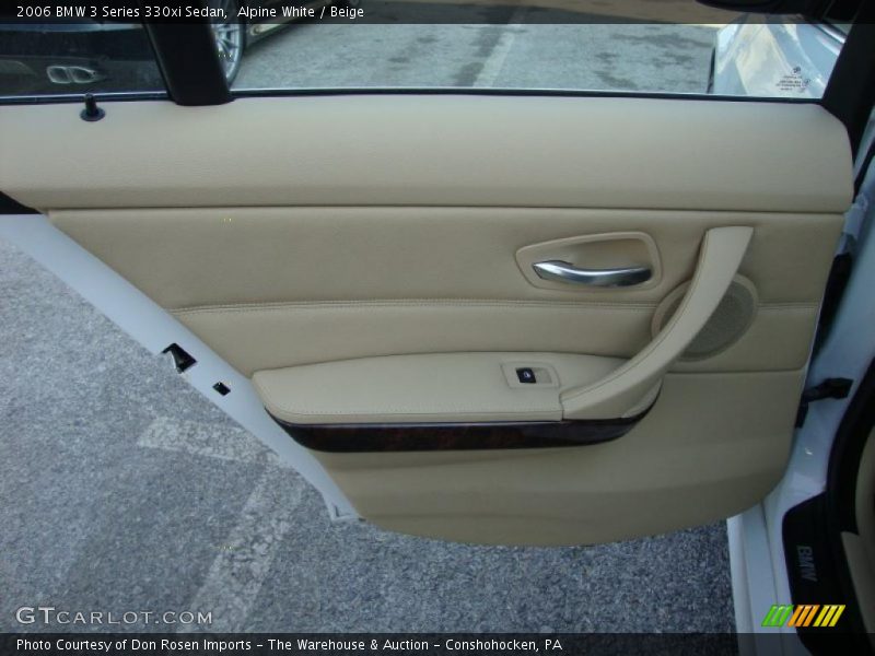 Alpine White / Beige 2006 BMW 3 Series 330xi Sedan