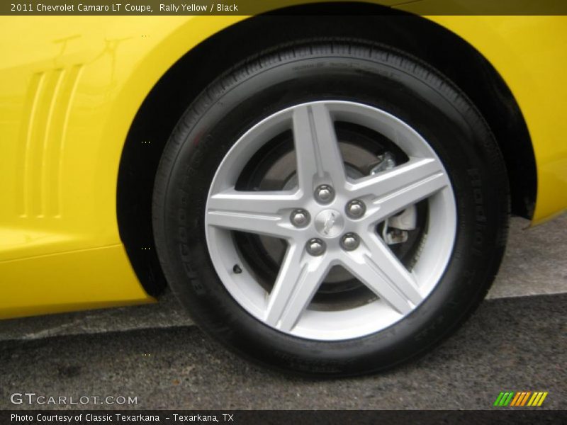 Rally Yellow / Black 2011 Chevrolet Camaro LT Coupe
