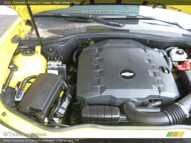 Rally Yellow / Black 2011 Chevrolet Camaro LT Coupe