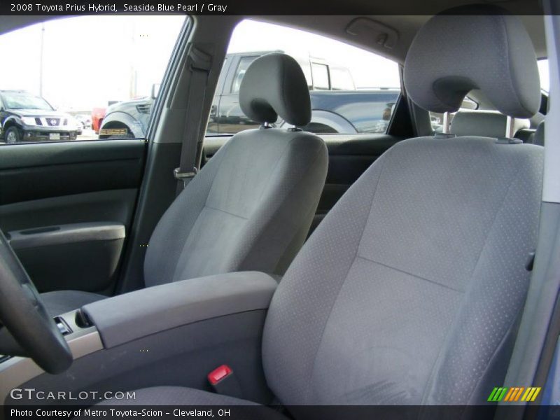 Seaside Blue Pearl / Gray 2008 Toyota Prius Hybrid