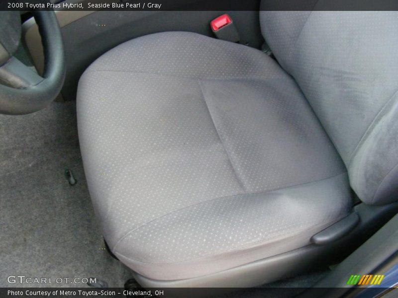 Seaside Blue Pearl / Gray 2008 Toyota Prius Hybrid