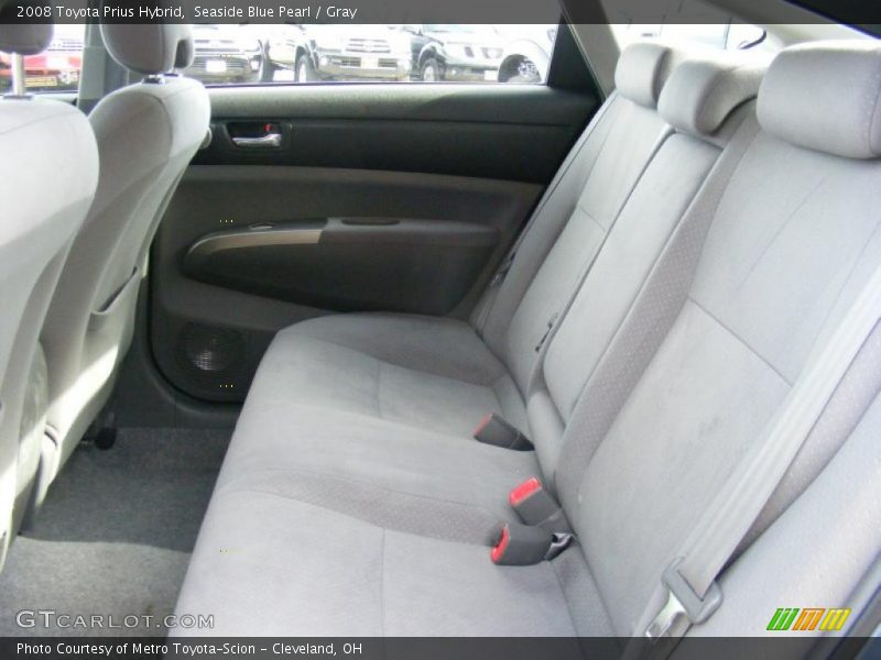 Seaside Blue Pearl / Gray 2008 Toyota Prius Hybrid
