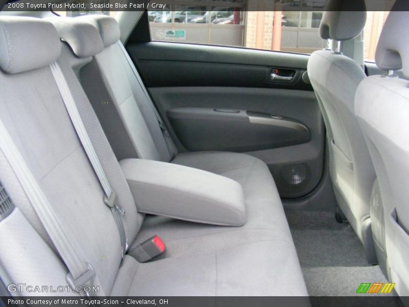 Seaside Blue Pearl / Gray 2008 Toyota Prius Hybrid
