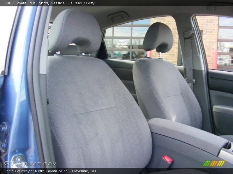 Seaside Blue Pearl / Gray 2008 Toyota Prius Hybrid
