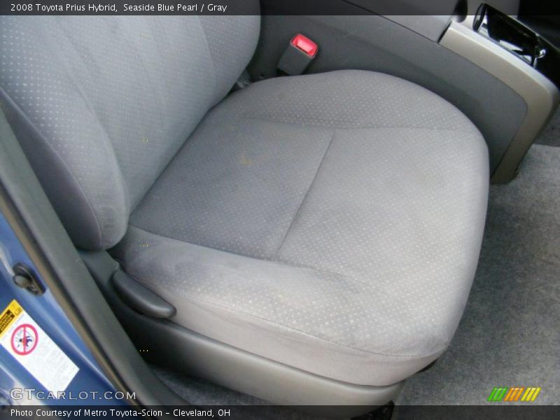 Seaside Blue Pearl / Gray 2008 Toyota Prius Hybrid
