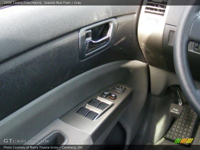 Seaside Blue Pearl / Gray 2008 Toyota Prius Hybrid